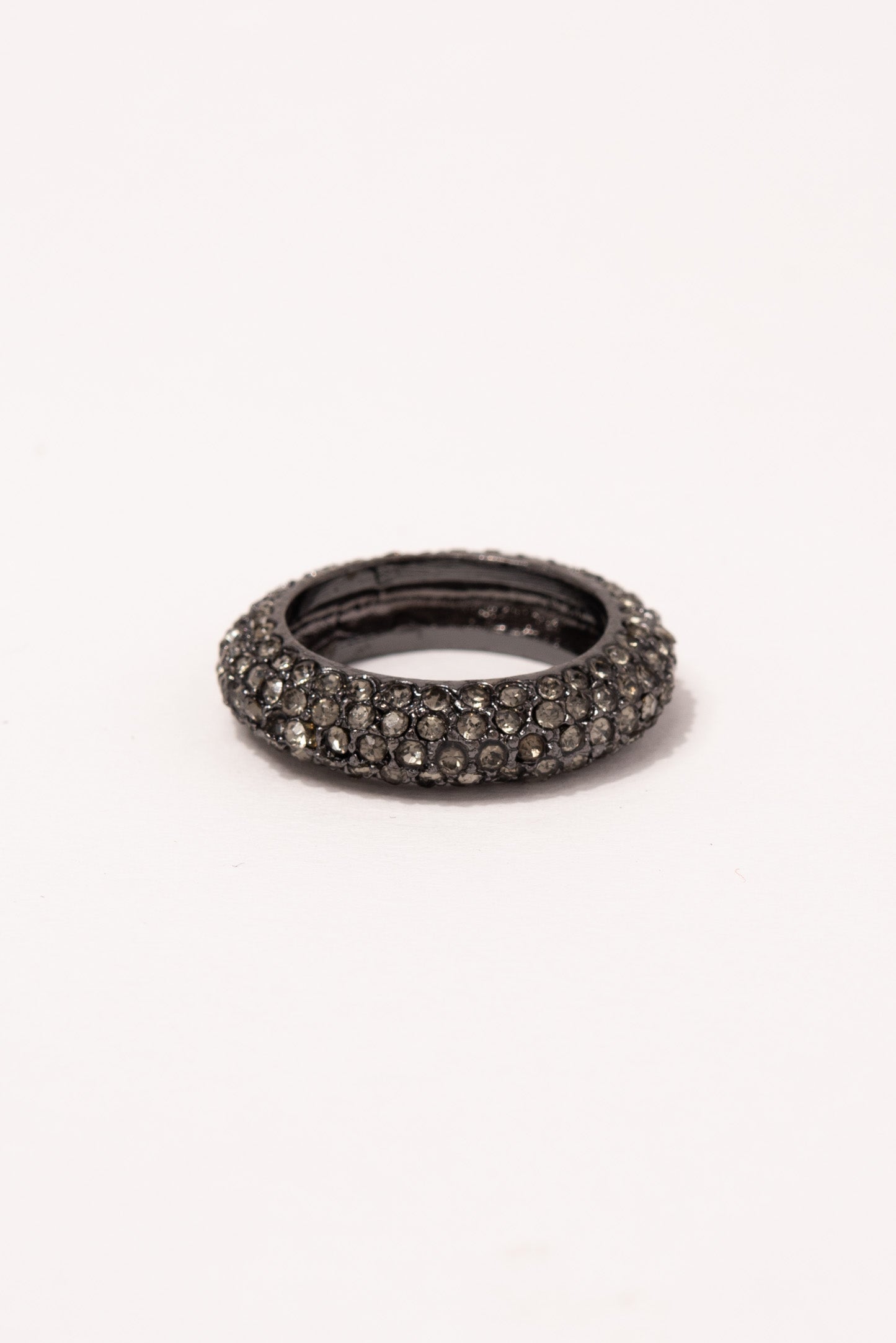 Darla Stone Ring | Black