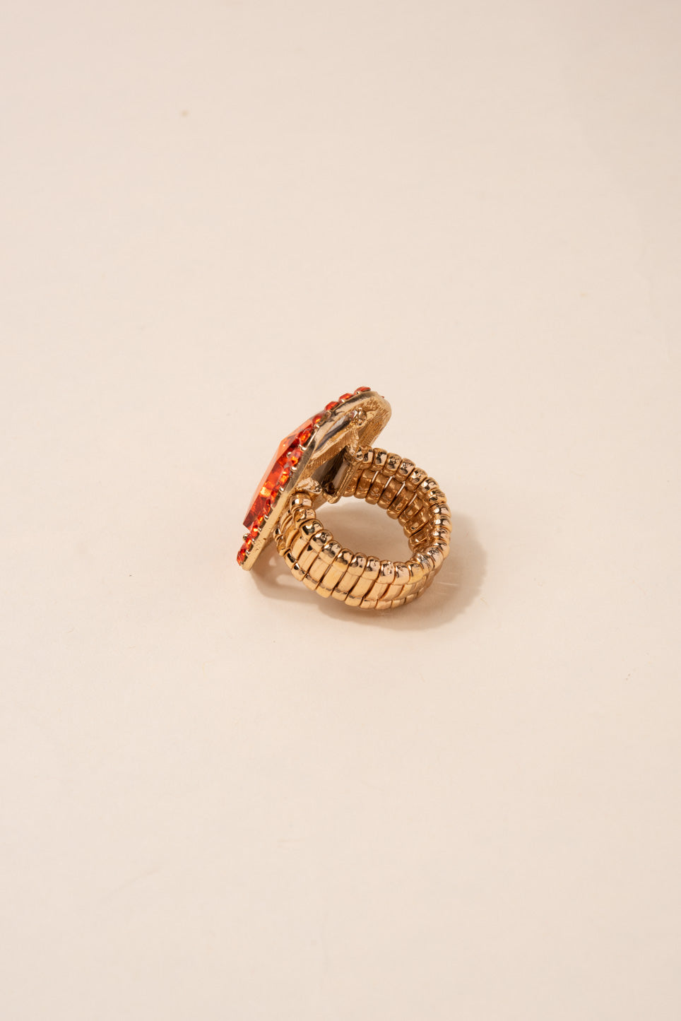 Karina Rectangular Stone Ring
