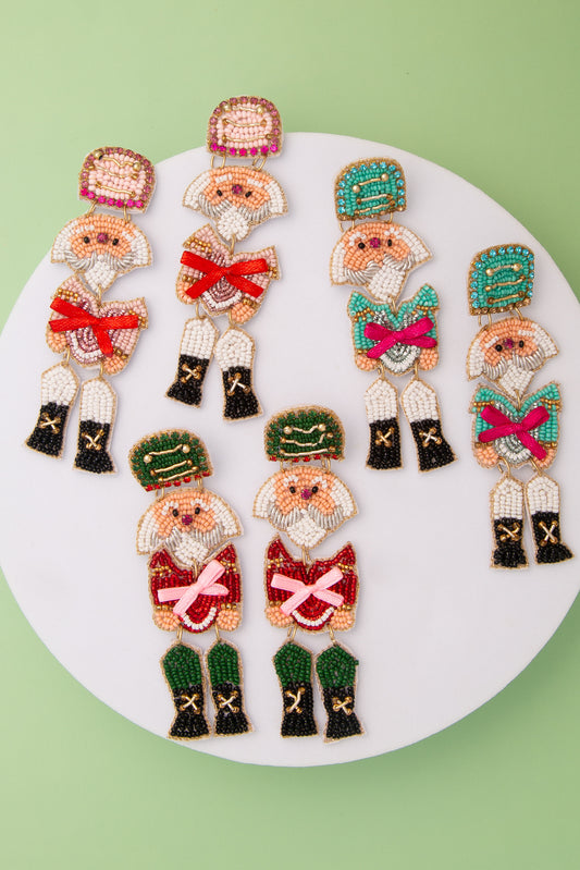 Cora Christmas Theme Holiday Soldier Post Earrings