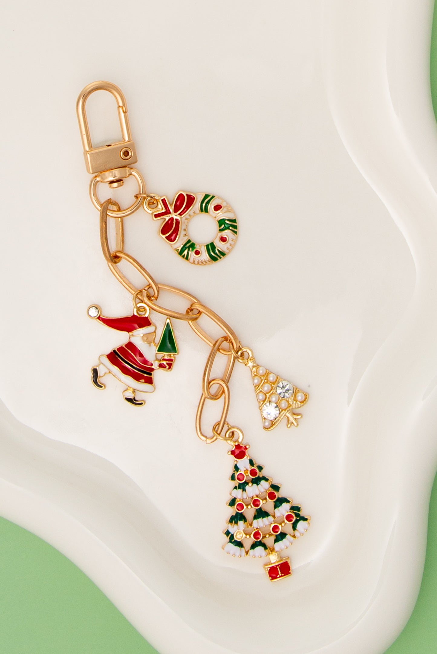 Kensley Holiday Bag Keychain