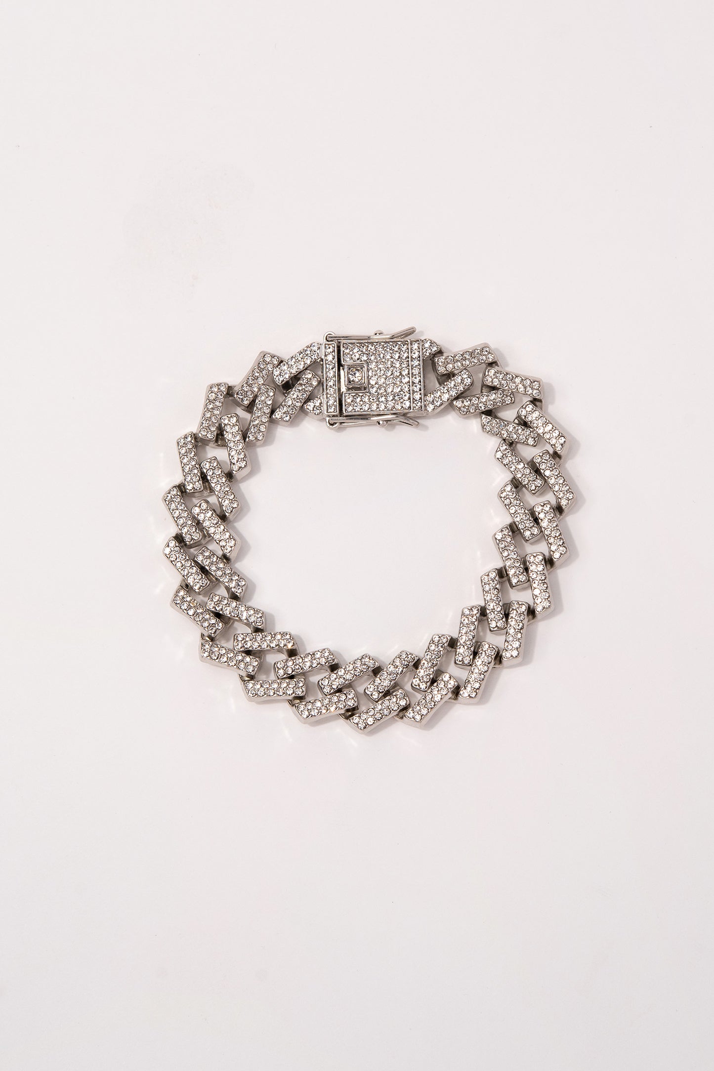 Mariah Rhinestone Link Bracelet