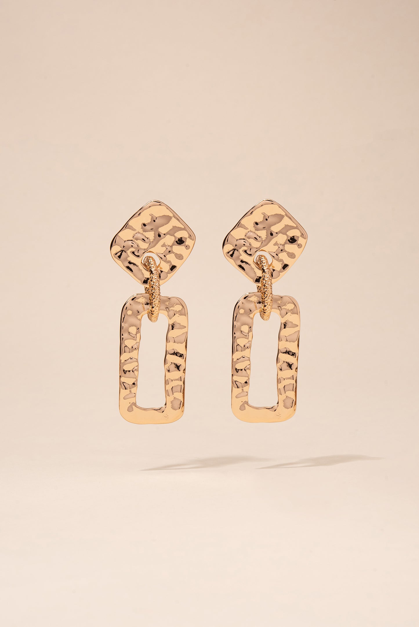 Pamela Textured Geometric Earrings