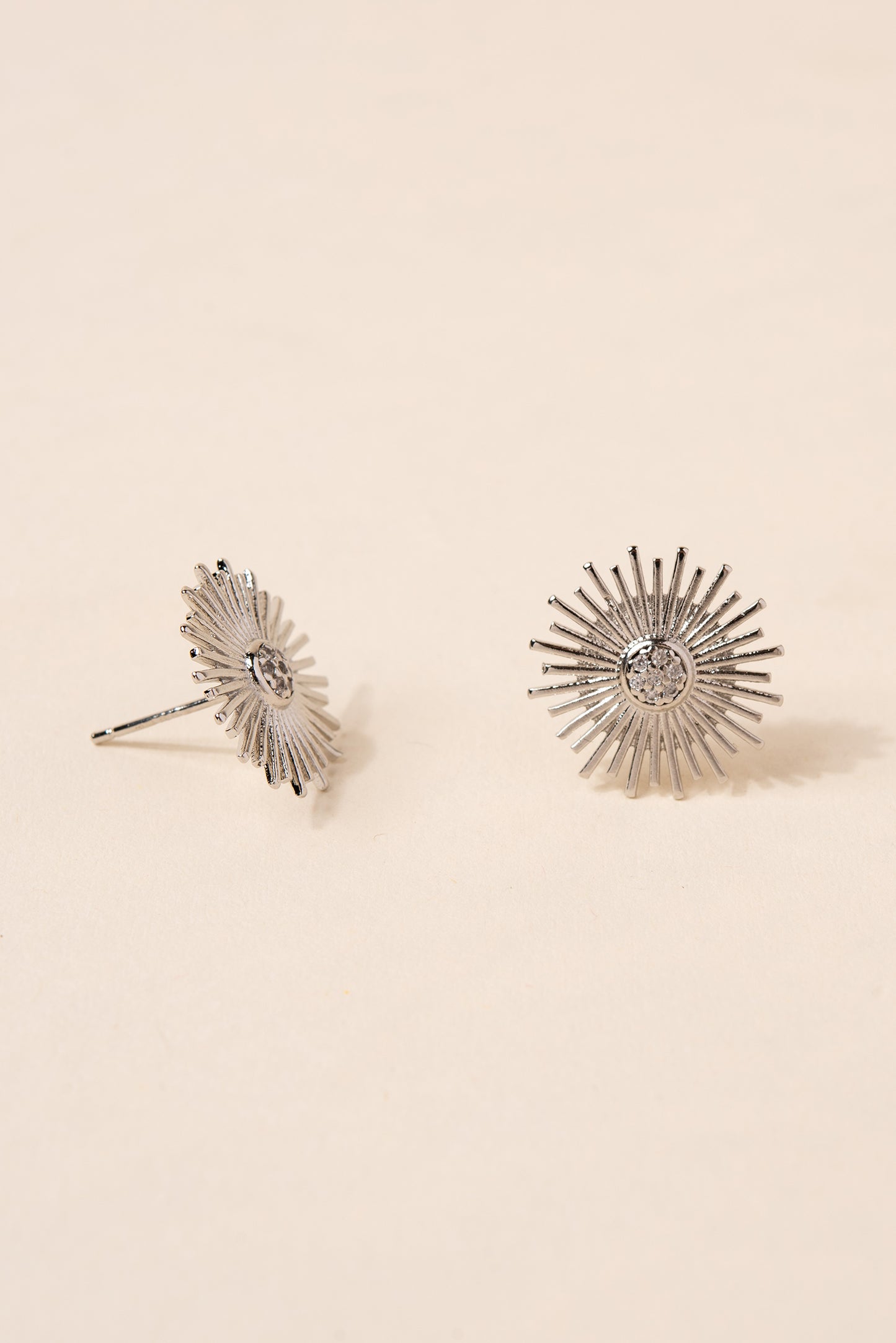 Sunburst Stud Earrings