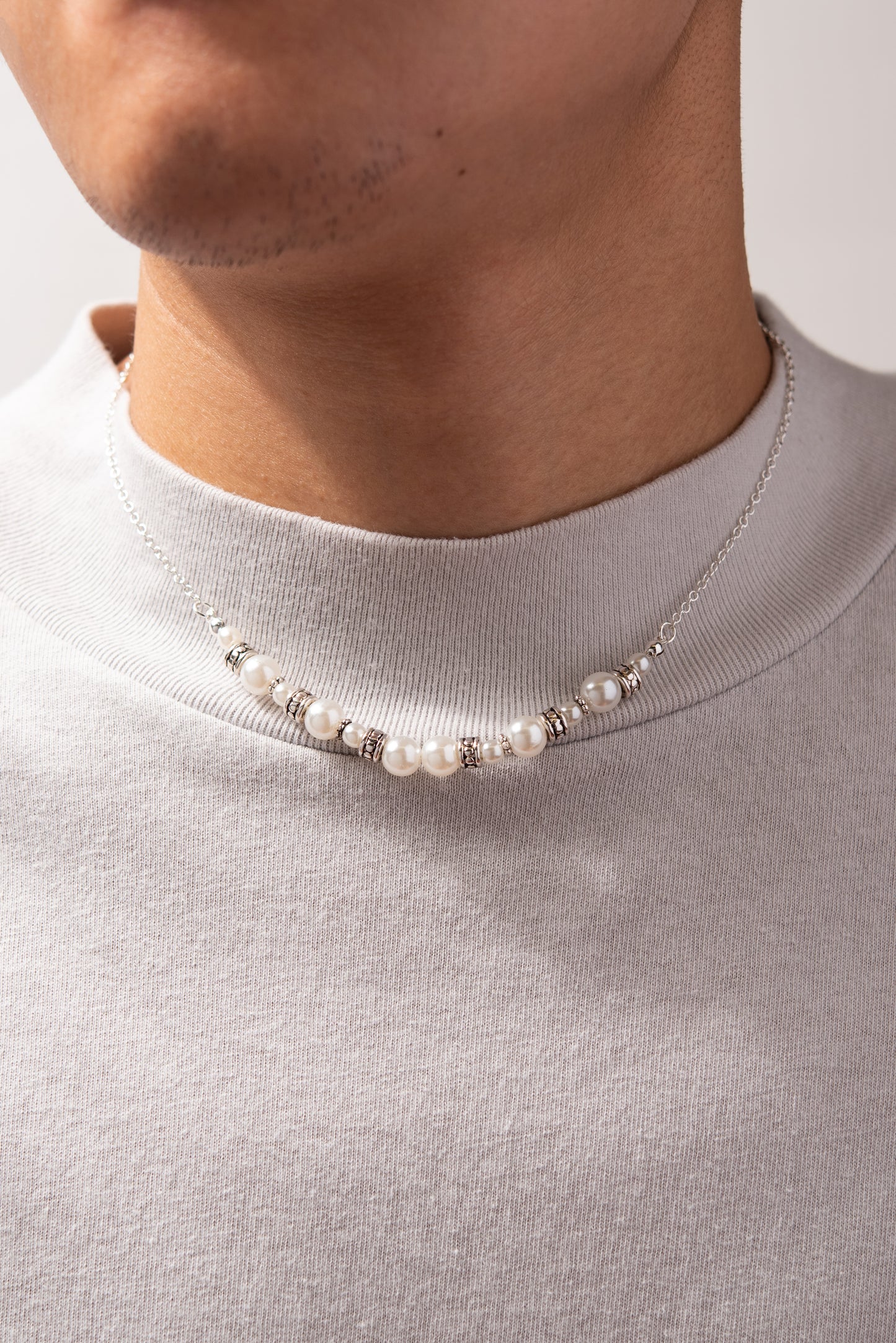 Pearl Cable Chain Necklace