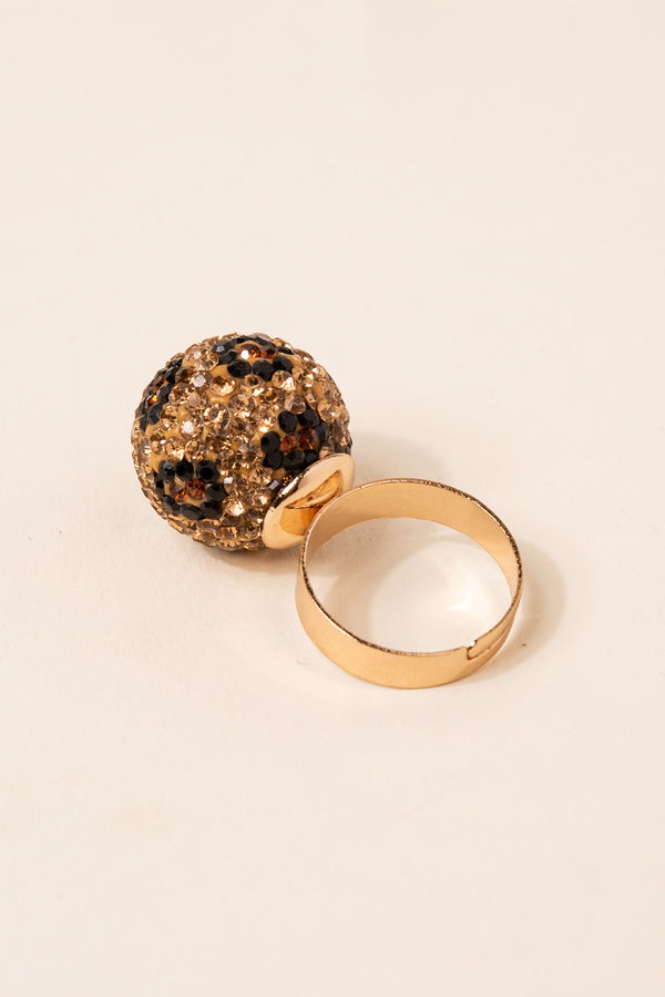 Dottie Leopard Print Ring